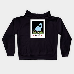 Dinosaur Love Kids Hoodie